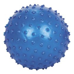 М-130 Мяч для занятий лечебной физкультурой (масссажный, 30 см., голубой)
