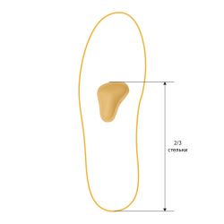 СТ-237 (L) Ортопедический Т-образный пелот