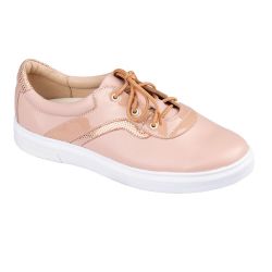 DTD-300 (цв.2-бежево-розовый, 36) Полуботинки ортопедические малосложные