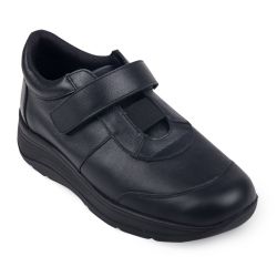 DTD-453 (цв.1-черный) Полуботинки (велкро и резинка)