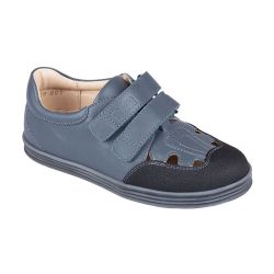 TW-460 (цв.2-серо-черный, 31) Полуботинки ортопедические малосложные