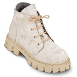 TW-518 (цв.6-бежевый) Ботинки ортопедические малосложные