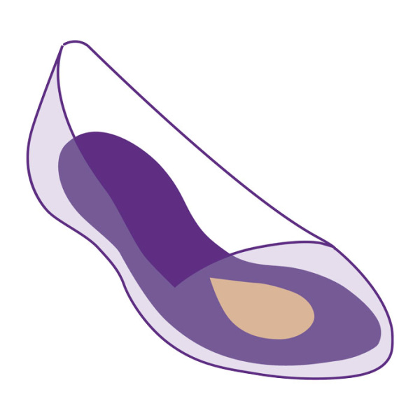 Пелоты ортопедические для переднего отдела стопы СТ-236  Trives