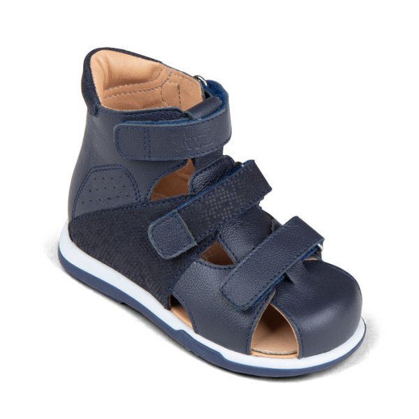 Высокие ортопедические сандалеты с закрытым носком TW-274-20  Twiki